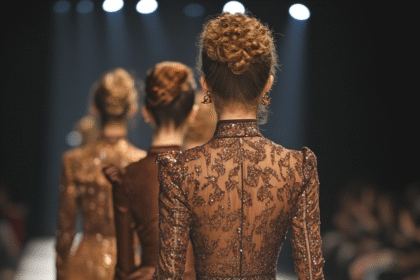 Fashion designer and influencer split concept