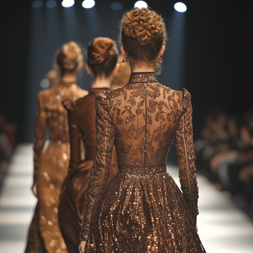 Fashion designer and influencer split concept