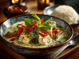 Soybean-based dish used in traditional Asian cooking, highlighting plant-based protein in long-living cultures.