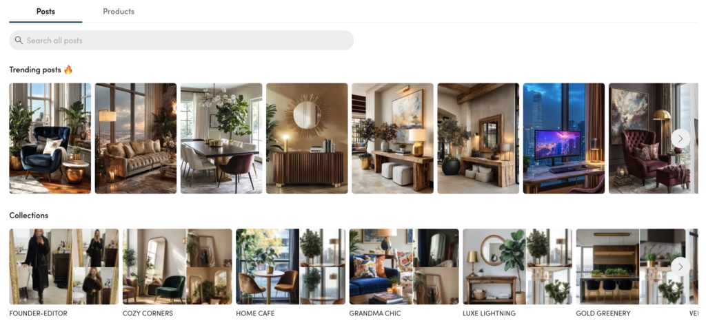 Curated fashion and home décor collections showcasing how personal style and interior design are connected through mood, texture, and storytelling