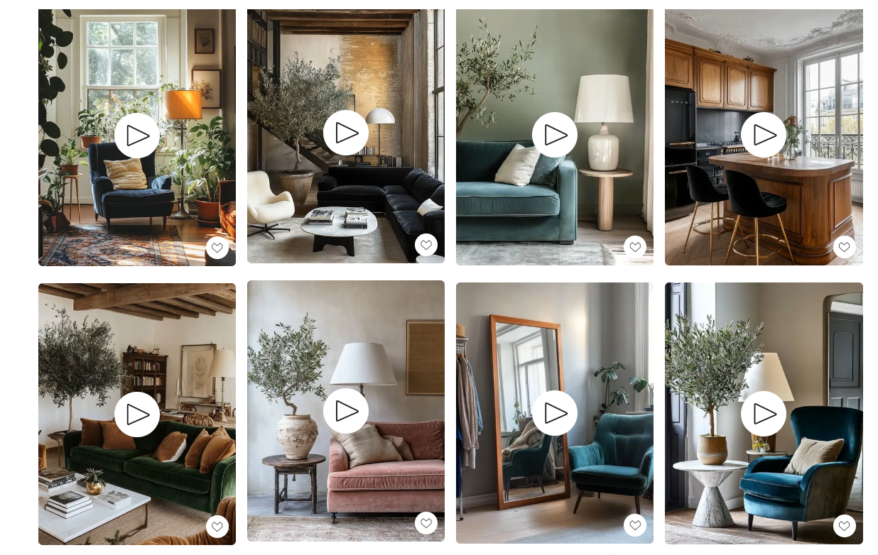 Velvet Elegance Edit featuring curated velvet sofas, velvet chairs, and timeless luxury interiors from our LTK shop collection
