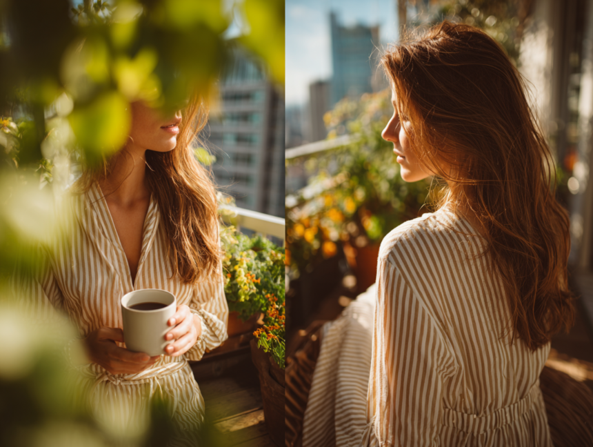 Woman reflecting on building a personal brand through systems, structure, and multi-dimensional interests