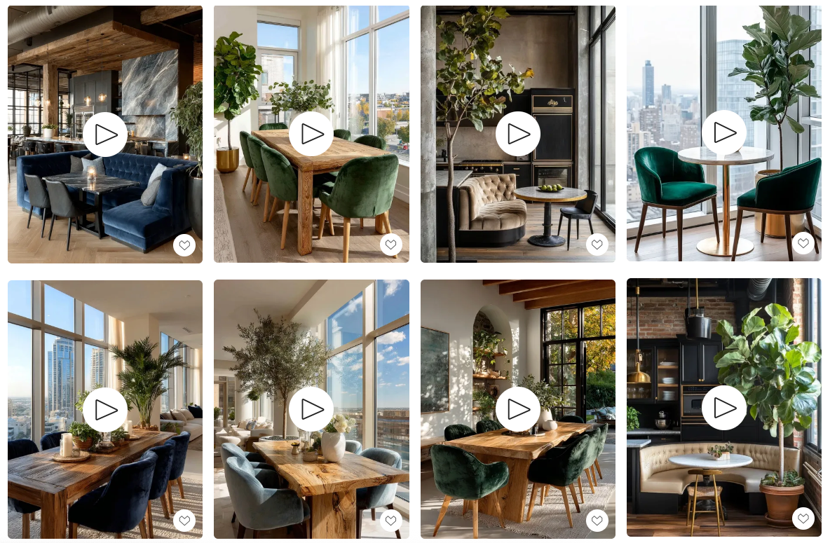 curated dining table edits wood and marble tables with velvet chairs modern luxury dining room ideas