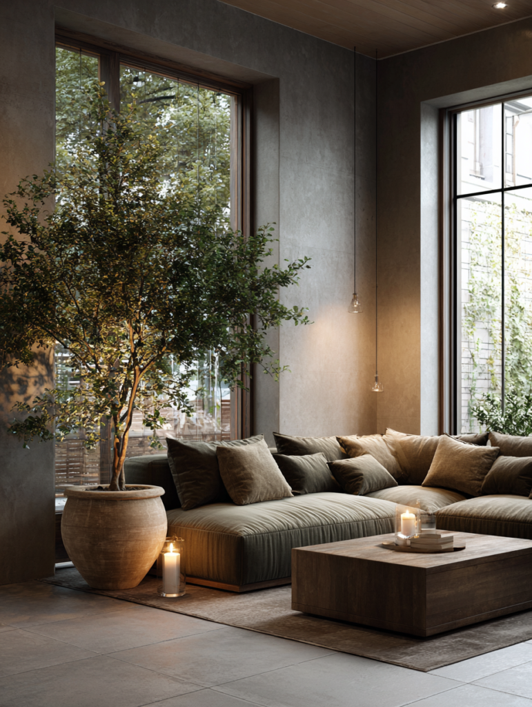 15 Large Indoor Trees That Make a Room Feel Finished