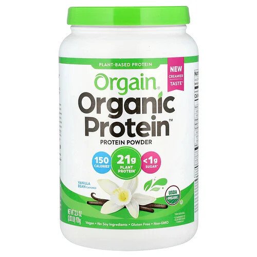 Orgain Organic Protein Powder Vanilla Bean
