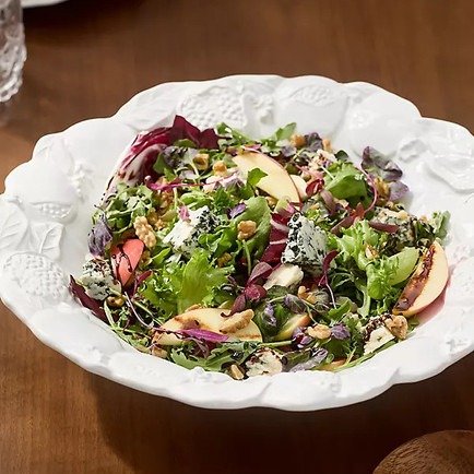 Pomegranate Italian earthenware serving bowl