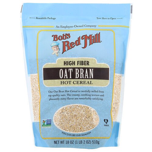 Bob's Red Mill High Fiber Oat Bran Hot Cereal