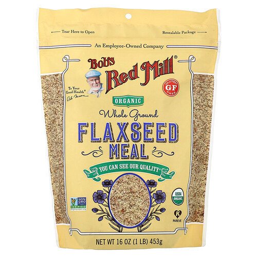 Bob's Red Mill Organic Whole Ground Flaxseed Meal