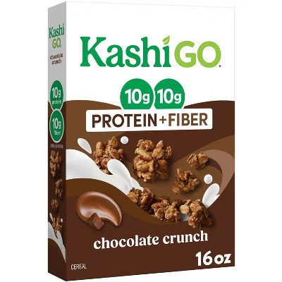 Kashi GO Protein and Fiber Chocolate Crunch Breakfast Cereal
