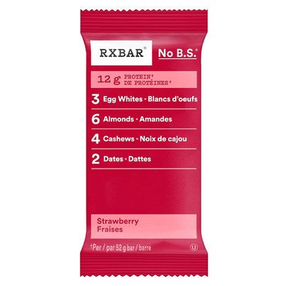RXBAR Real Food Protein Bar Strawberry
