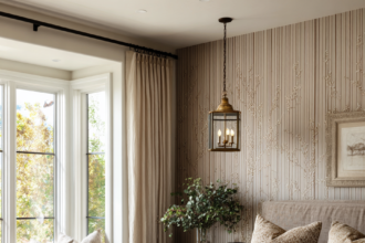 Burgundy velvet bedroom